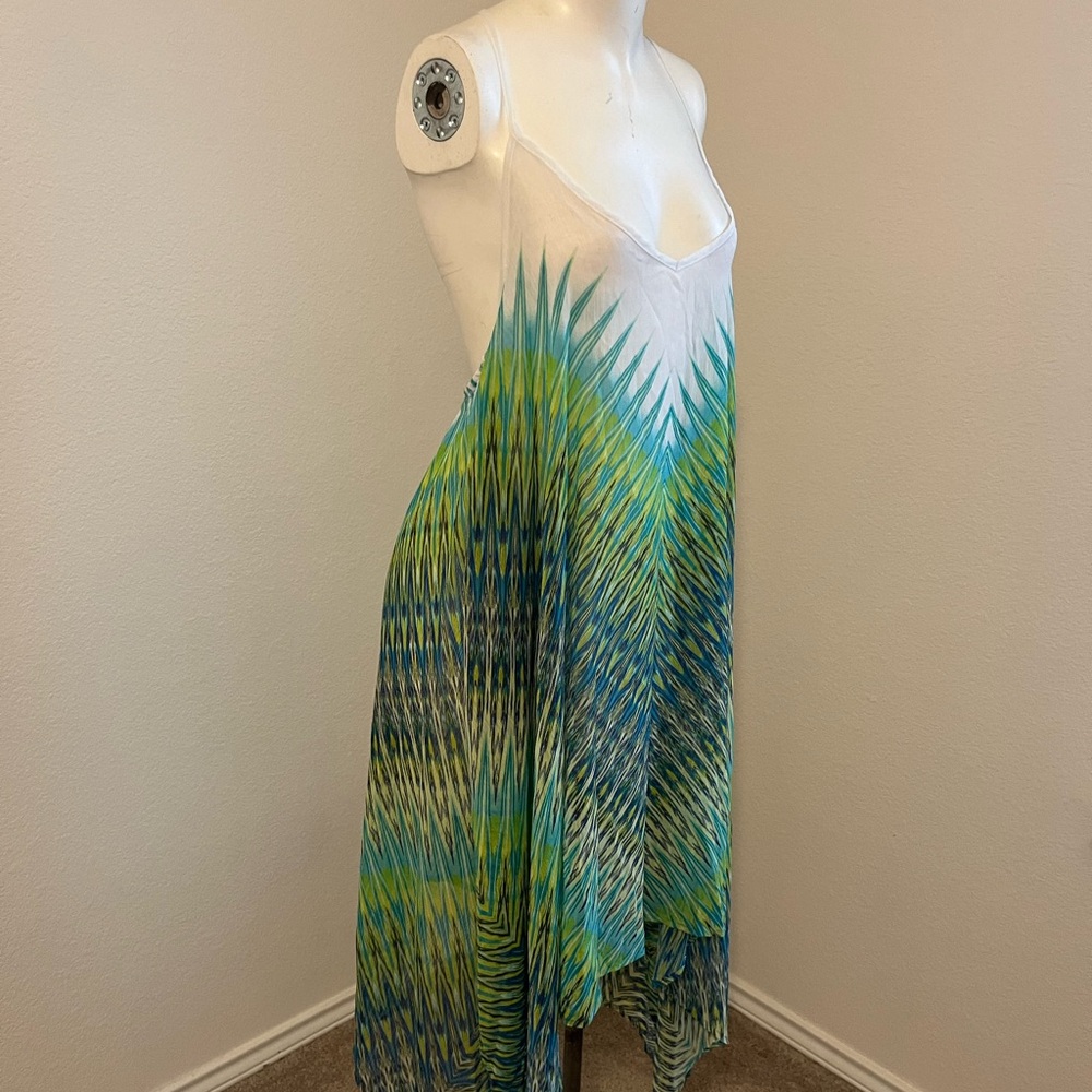 Colorful swimsuit coverup